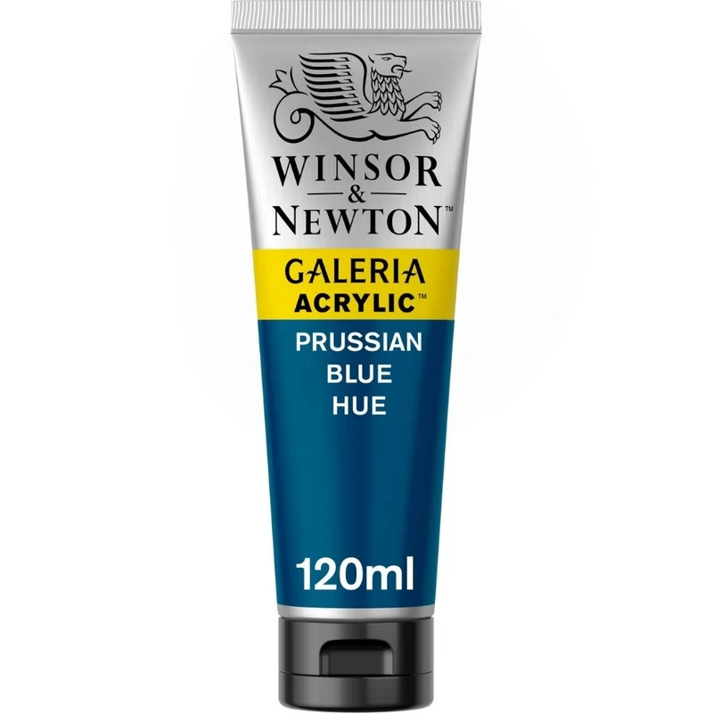 Tinta Acrílica Galeria Winsor & Newton 120ml 541 Prussian Blue Hue
