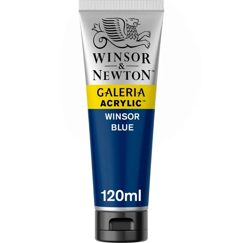 Tinta Acrílica Galeria Winsor & Newton 120ml 706 Winsor Blue