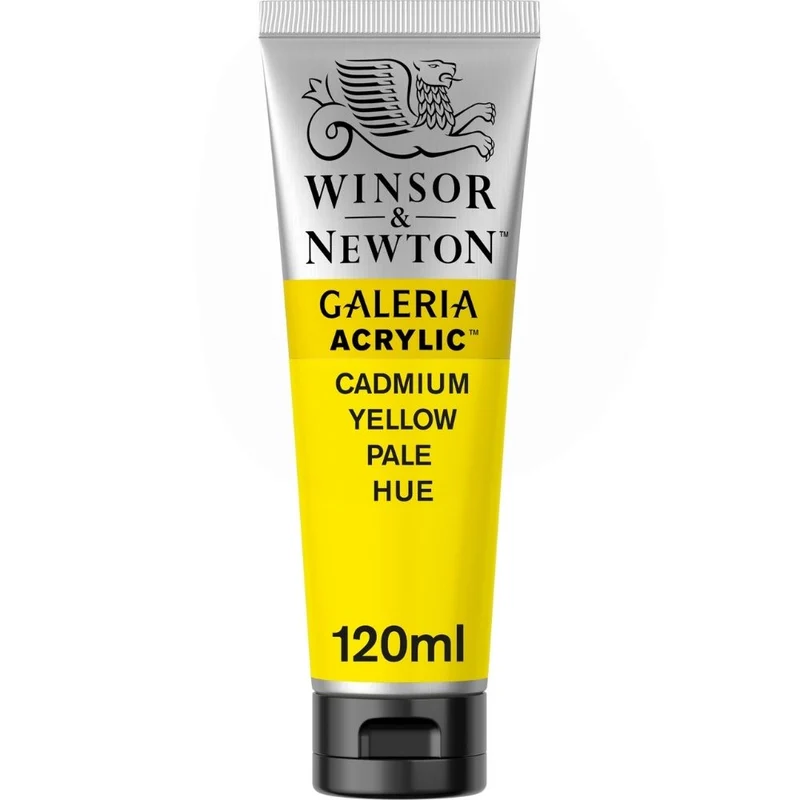 Tinta Acrílica Galeria Winsor & Newton 120ml 114 Cadmium Yellow Pale Hue