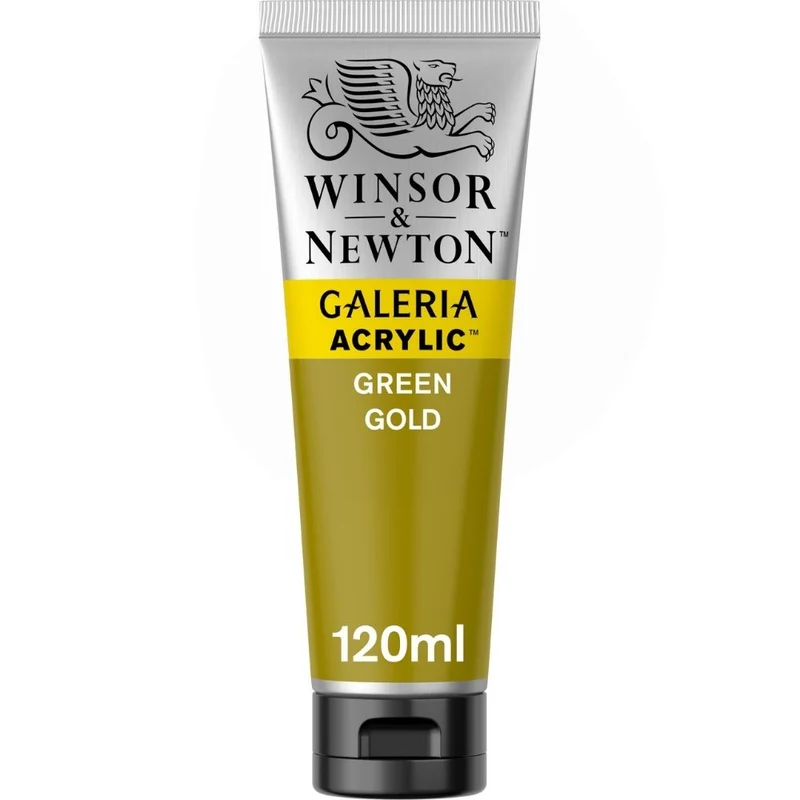 Tinta Acrílica Galeria Winsor & Newton 120ml 294 Green Gold