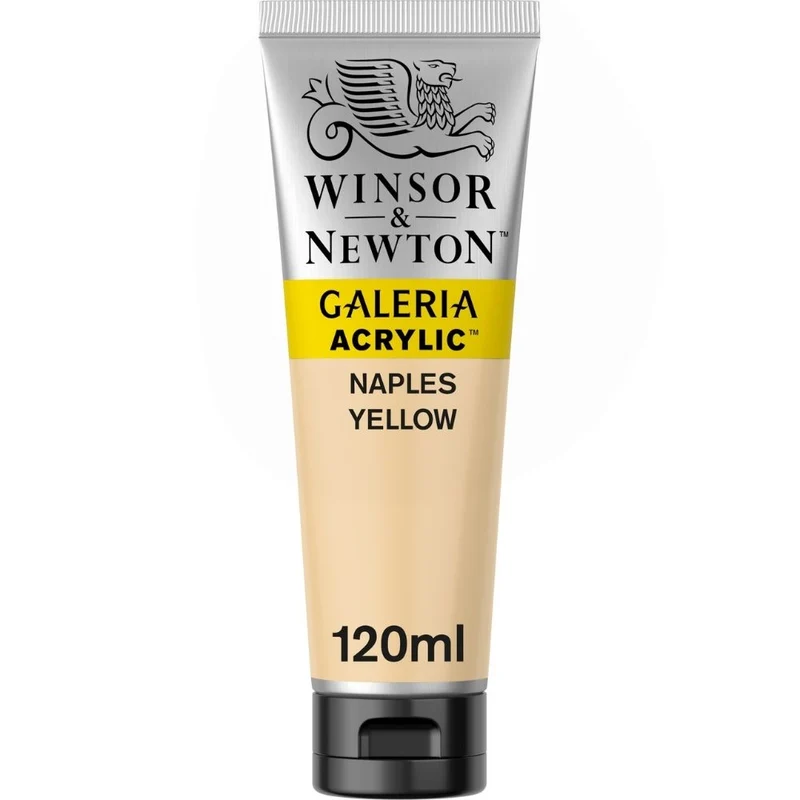 Tinta Acrílica Galeria Winsor & Newton 120ml 422 Naples Yellow