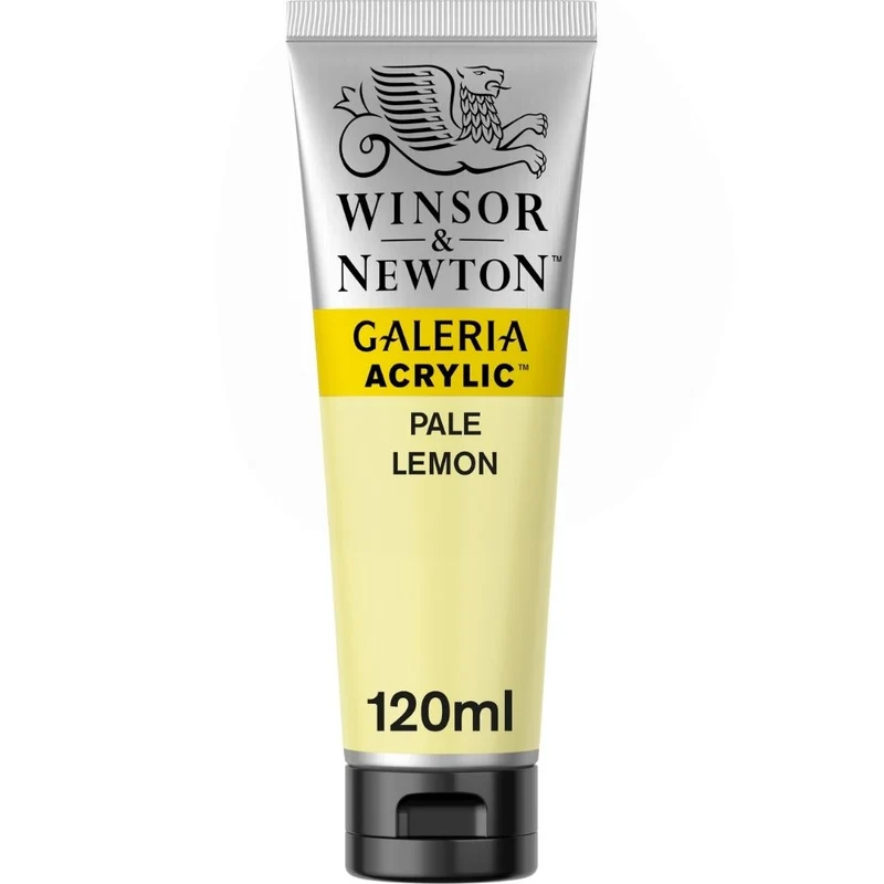 Tinta Acrílica Galeria Winsor & Newton 120ml 434 Pale Lemon