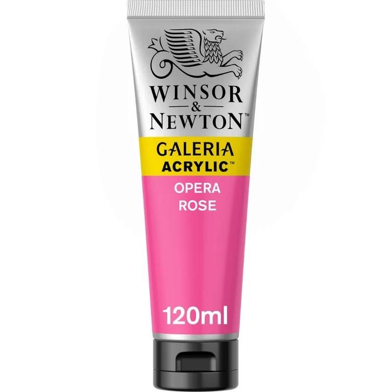 Tinta Acrílica Galeria Winsor & Newton 120ml 448 Opera Rose