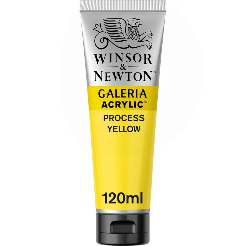 Tinta Acrílica Galeria Winsor & Newton 120ml 527 Process Yellow