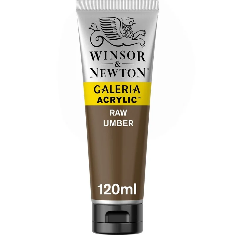 Tinta Acrílica Galeria Winsor & Newton 120ml 554 Raw Umber
