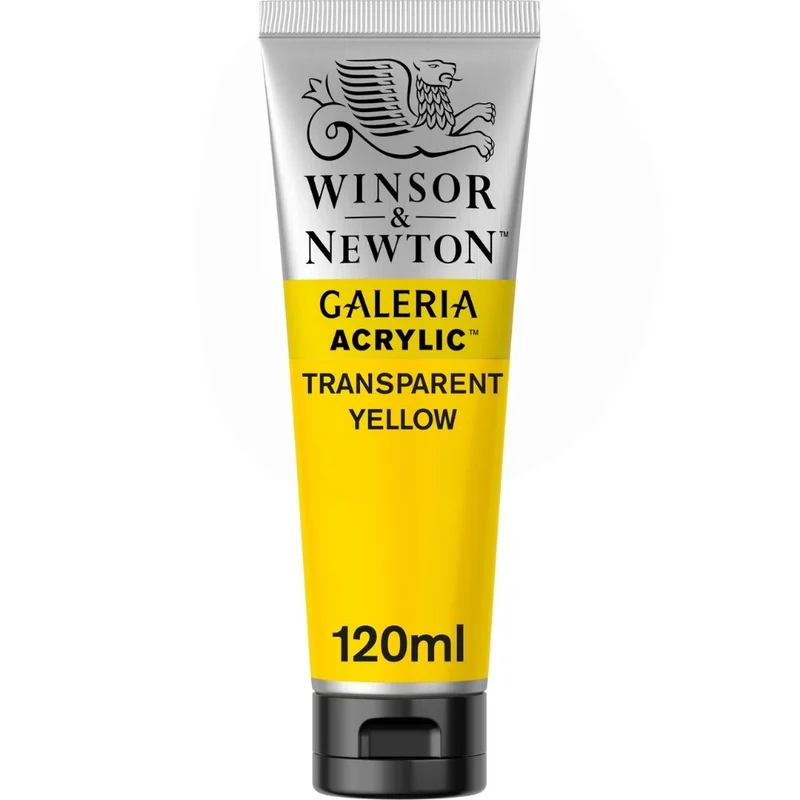 Tinta Acrílica Galeria Winsor & Newton 120ml 653 Transparent Yellow