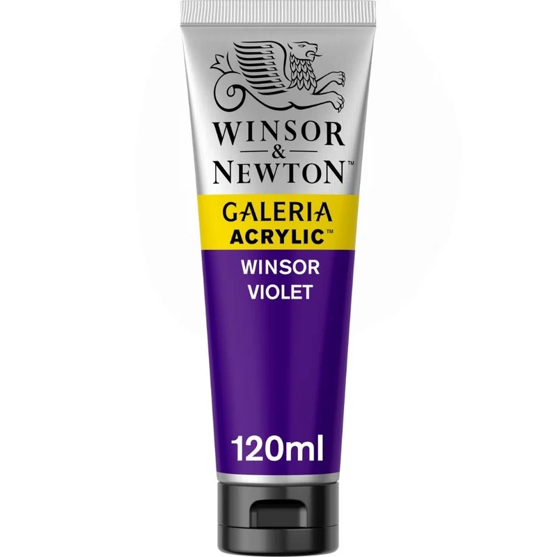 Tinta Acrílica Galeria Winsor & Newton 120ml 728 Winsor Violet