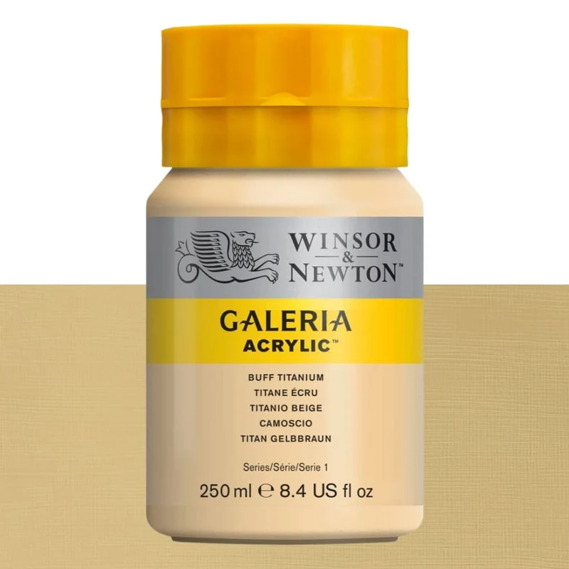 Tinta Acrílica Galeria Winsor & Newton 250ml 060 Buff Titanium