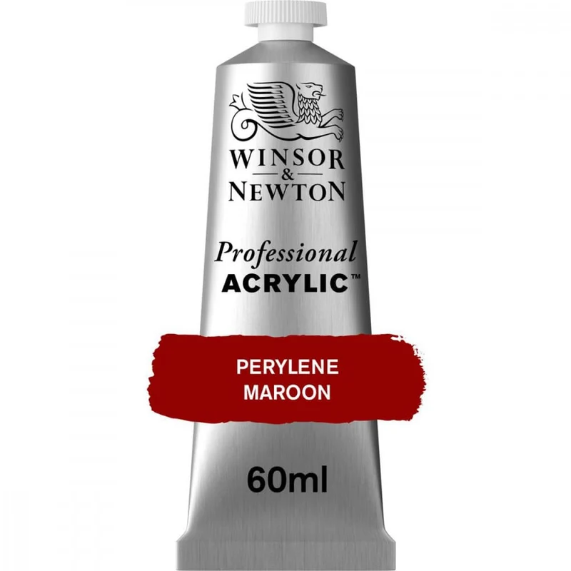 Tinta Acrílica Professional Winsor & Newton 60ml S4 507 Perylene Maroon