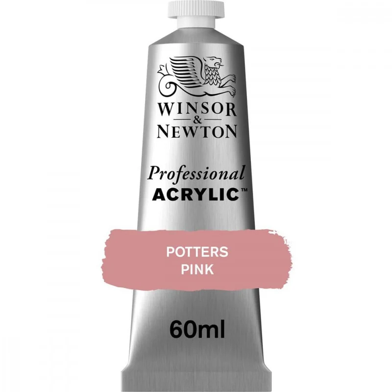 Tinta Acrílica Professional Winsor & Newton 60ml S3 537 Potters Pink