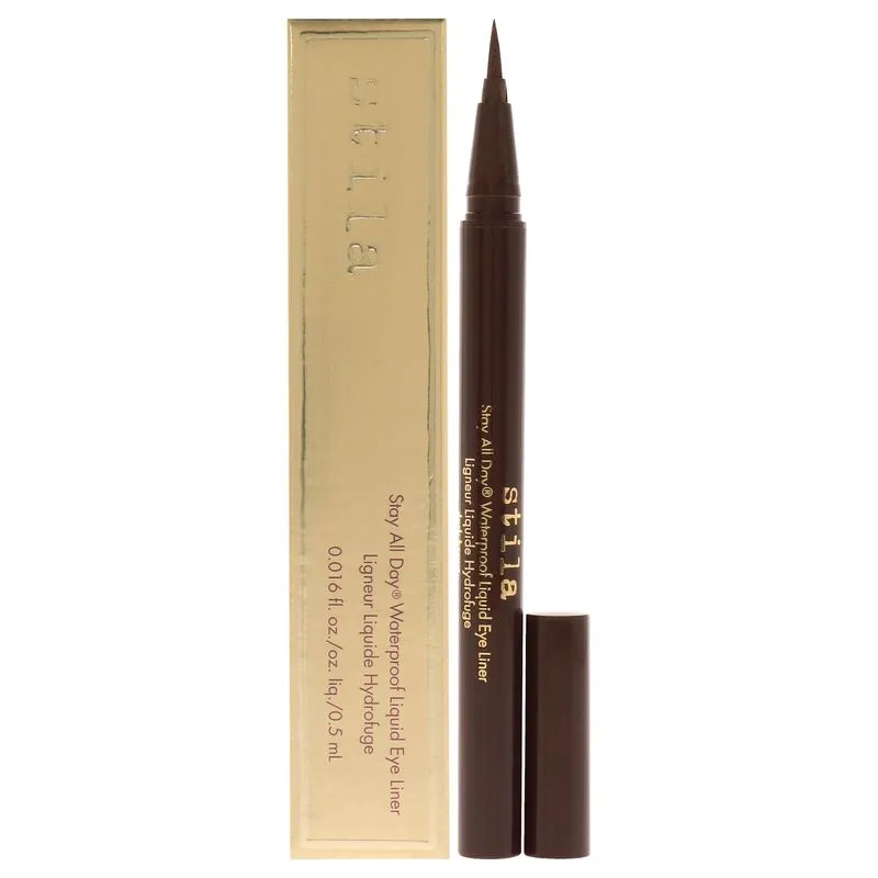 Delineador De Olhos Líquido Stila Stay All Day Marrom Escuro