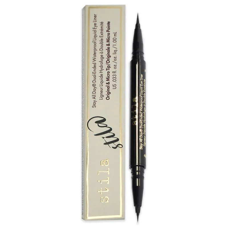 Delineador De Olhos Stila Stay All Day Dual-end Intense 1ml Waterpro
