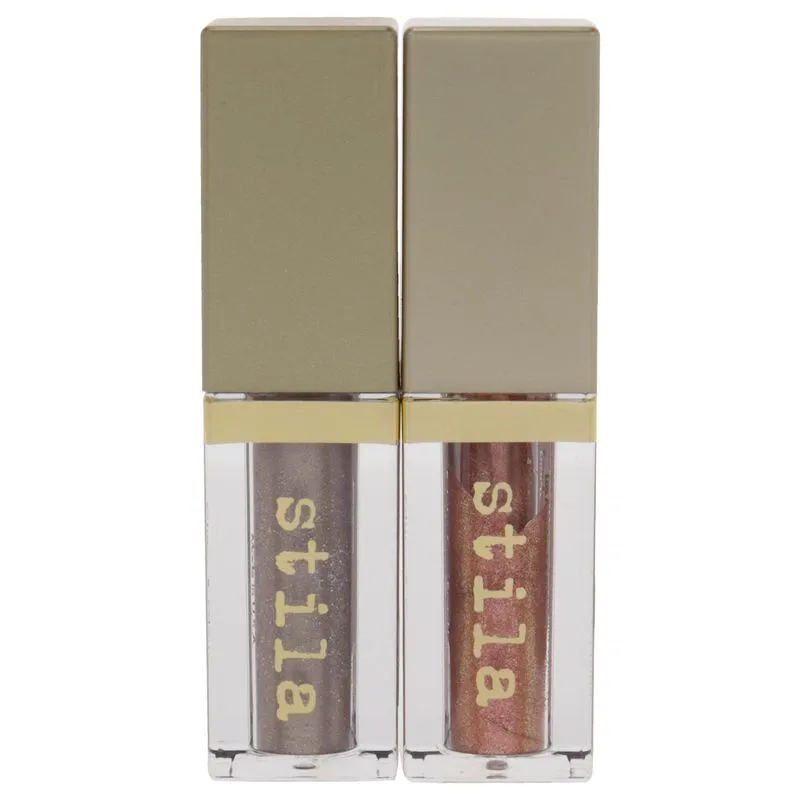 Brilho Interno Glitter &amp;brilho Líquido Sombra Sombra Duo Stila 2 Pcset