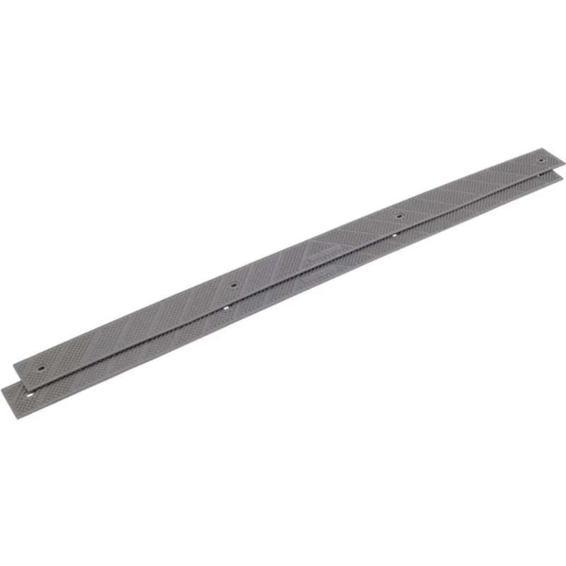 Grip Strip Anti-Slip Stair Strip - Plastic - Grey - 32-in L x 2-in W - 2 Per Pack