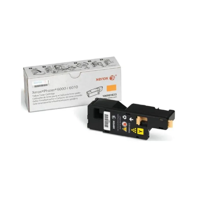 Cartucho Toner Xerox Phaser 6000 6010 6015 106r01633 Amarelo