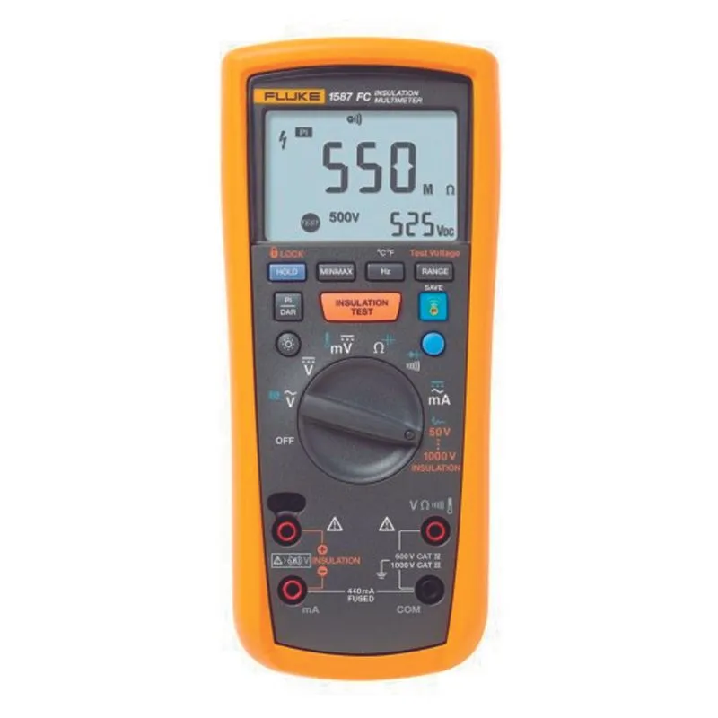 Multímetro para Isolamento Fluke 1587 FC - CAT III 1000V / CAT IV 600V 4691232