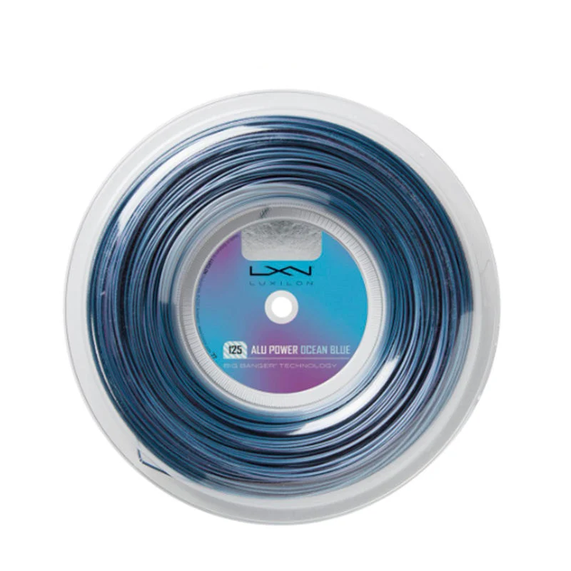 Luxilon ALU Power 125 16L Reel 660' (Black) Blue / One Size Fits Most