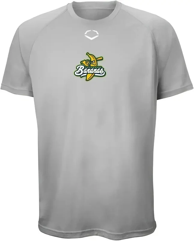 Evoshield Bananas Tech Adult Tee - Heather Gray Gray-Light / Adult L