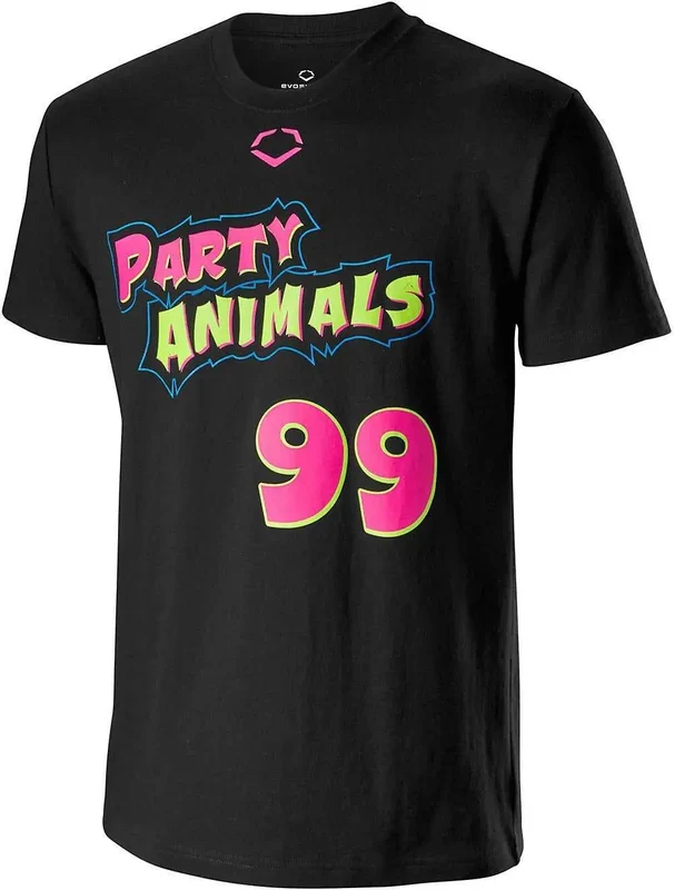 EvoShield Party Animals Shirsey Youth Tee - Black Black / Youth XL