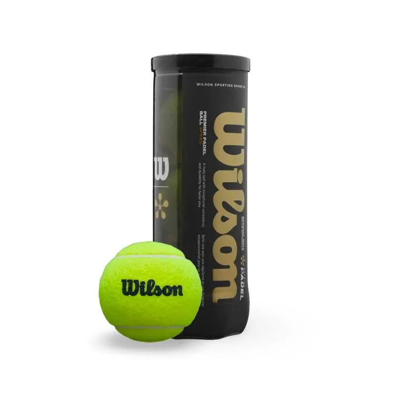 Pelotas Wilson Premier Padel Speed X3 Talle: UN - Color: Amarillo