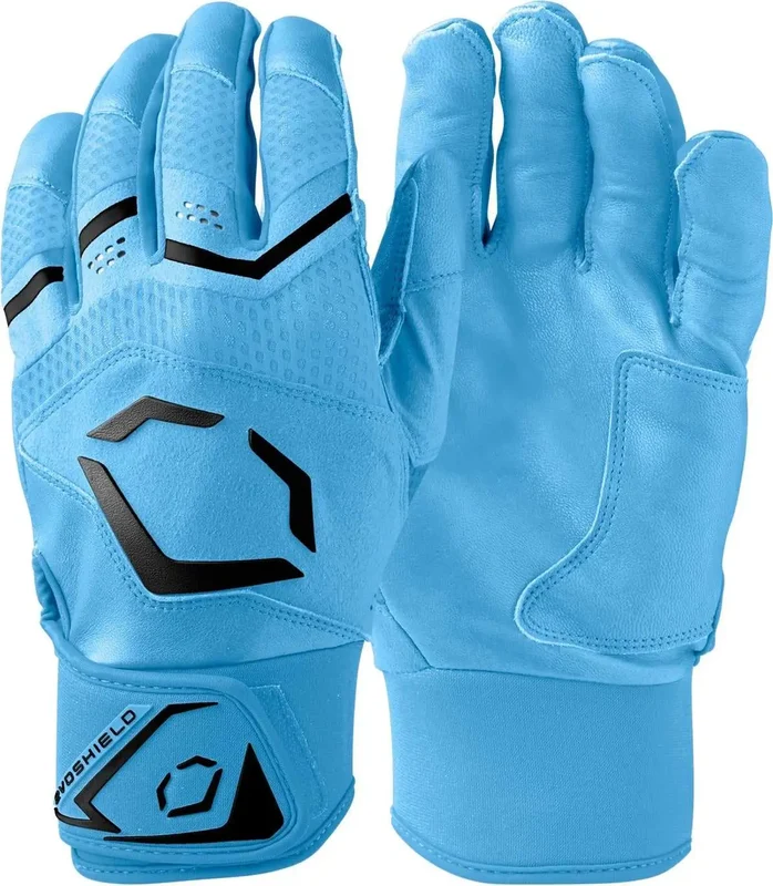 EvoShield Carbyne Adult Batting Glove - Victory Blue Blue-Columbia / Adult M