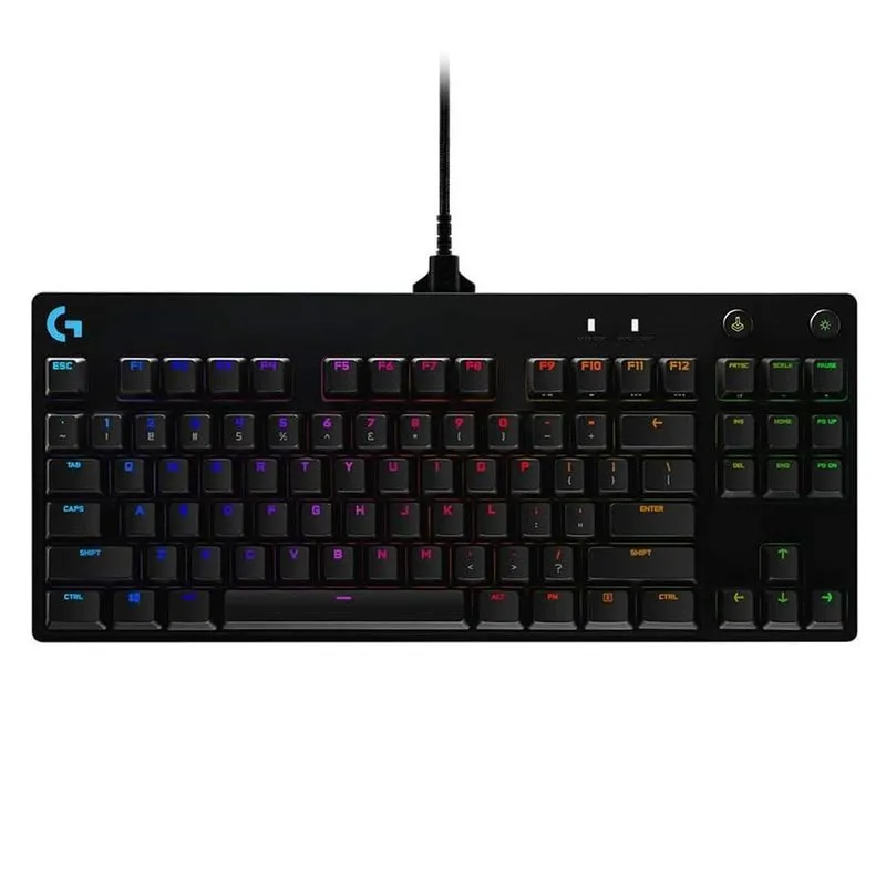 Teclado Gamer Logitech G Pro X Gx Blue Clickcabo Removível - 920-009229 - 6262