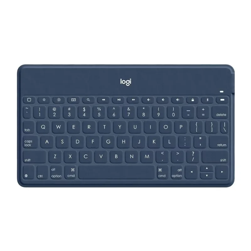 Teclado Ultra portátil Logitech para iPad, Keys-To-Go, Azul