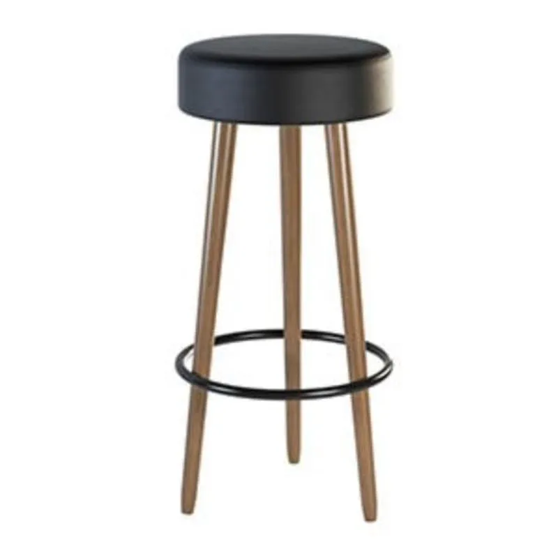 Banqueta Alta 70 Cm Pés Palito Londres Preto Salaone