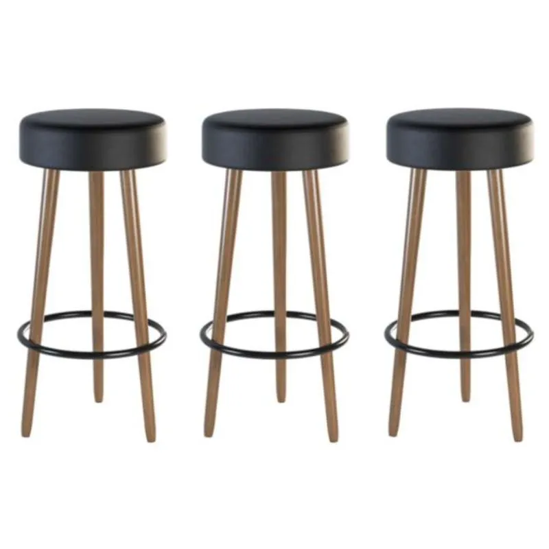 Kit 03 Banqueta Salaone Londres Preto