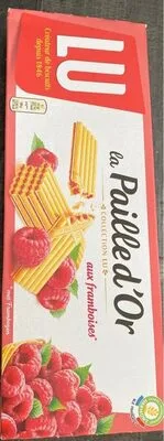 La paille d'or aux framboises