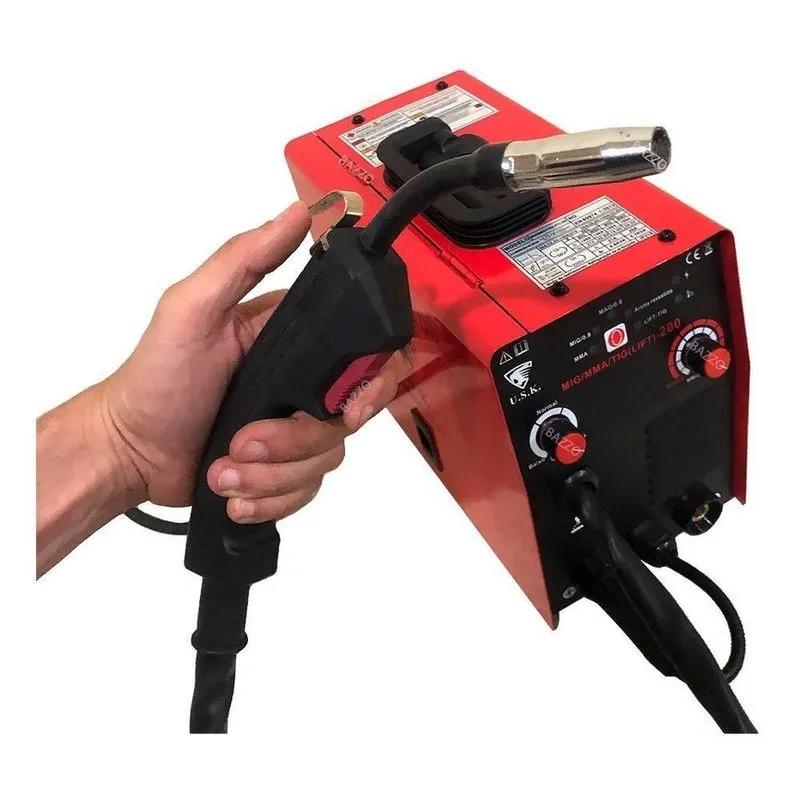 Maquina Solda Inversora Mig 140 Tig Mma Cilindro Tocha Tig