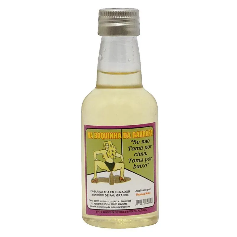 Aguardente Na boquinha da garrafa 30ml Sicret - Miess