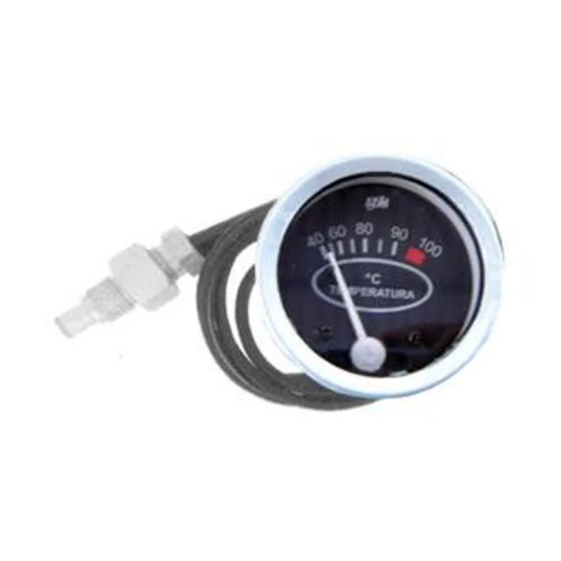 12M01184 Indicador De Temperatura De Água 5 Metros 60Mm Uso Geral Rosca M14X1,5 Escala 40 A 100 Grau