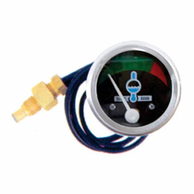 12M01197 Indicador De Temperatura De Água 1,20 Metros 52Mm Redondo Trator Massey 265 Rosca 5/8X18 Es