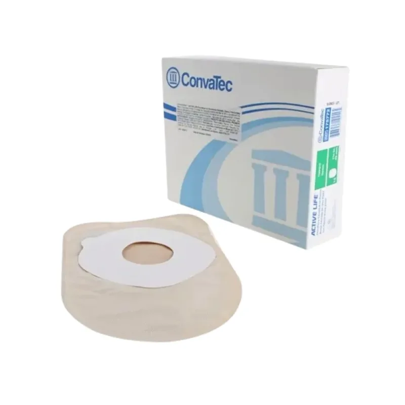 Bolsa de Colostomia Active-life 1 Peça Fechada Pré-cortada 38MM Opaca Und. 175771 - Convatec