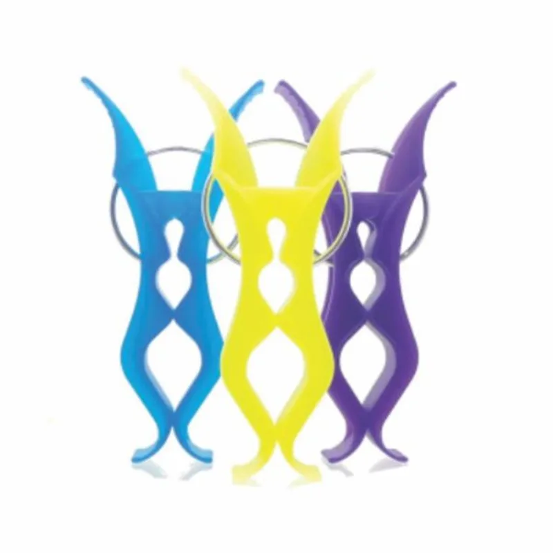 Kit Prendedor de roupas 5 em 1 - Amarelo Tte, Azul Tte e Roxo Tnte