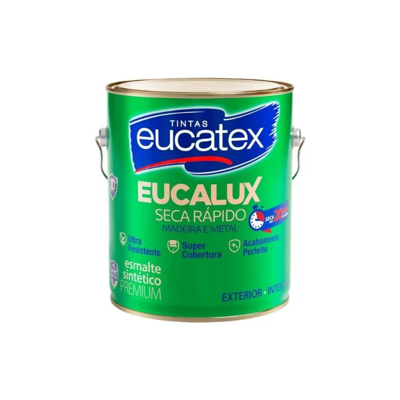 Esmalte Brilhante Eucalux 3,6l - Branco