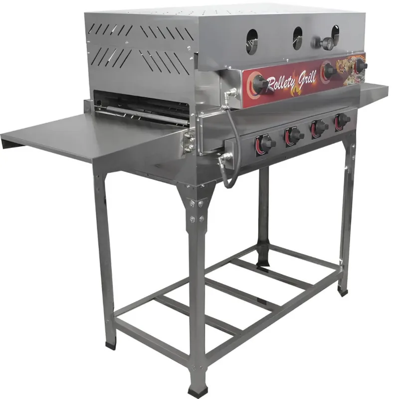 Forno a Gás para Pizza Roletty Grill com Esteira e Cavalete ? Itajobi