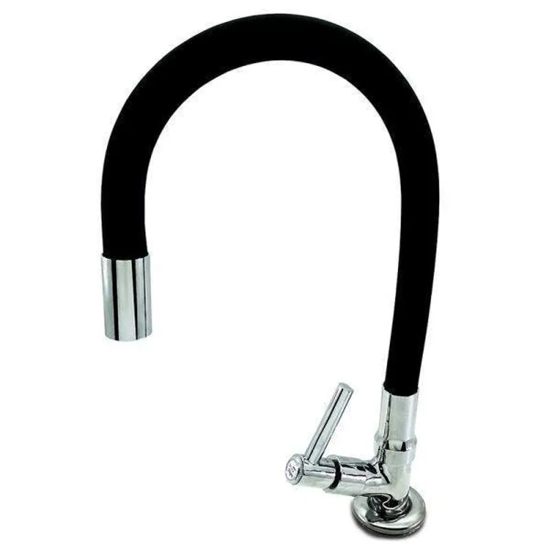 Torneira Gourmet Com 70 1/4 Volta Preta Com 50 Cm