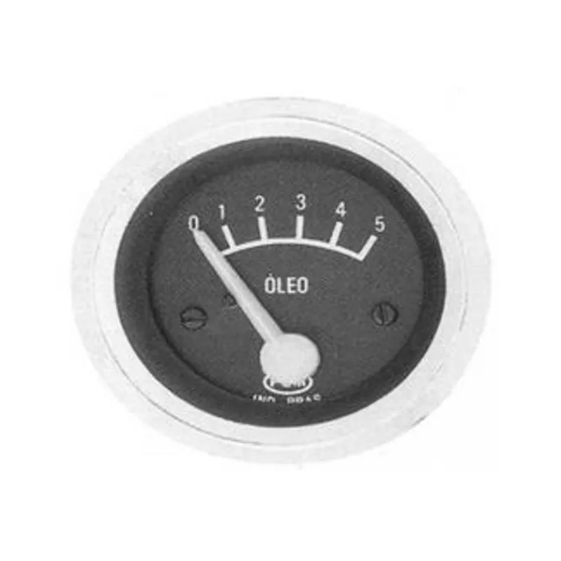 12M02052 Indicador De Pressão Óleo 60Mm Mercedes O321 608 L Mecânico Escala 0 A 5Kg Rosca: M12X1,5