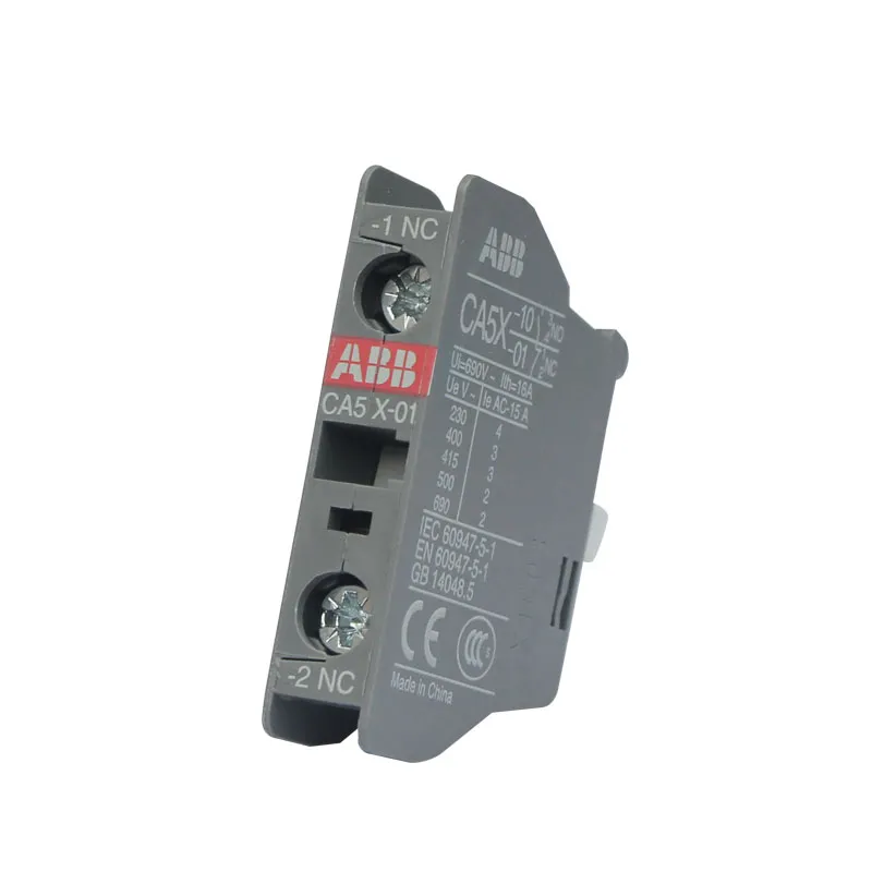 BLOCO DE CONTATO AUXILIAR ABB | CA5X-01 NF