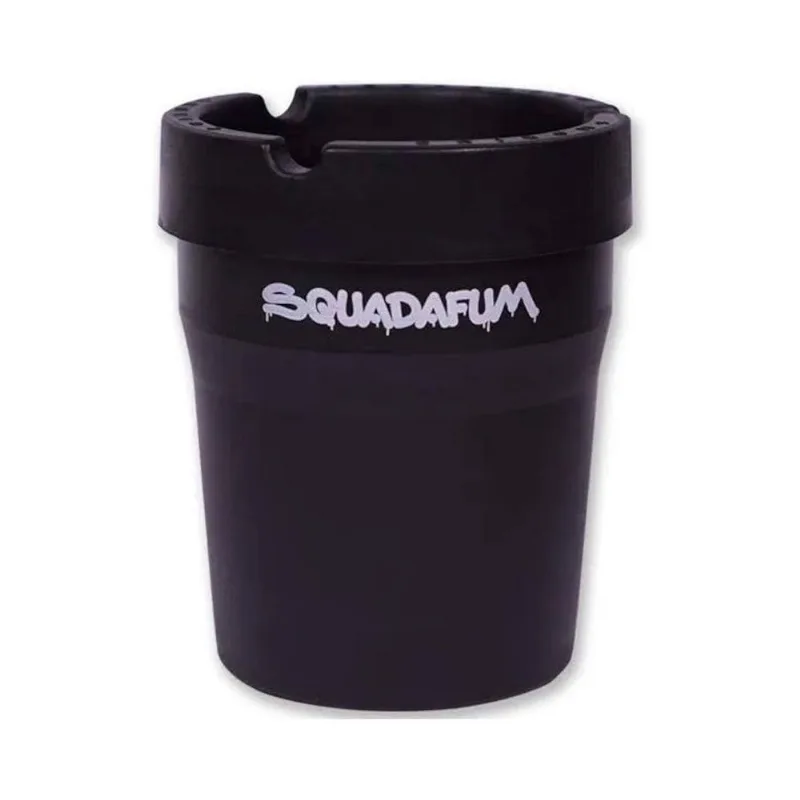 Cinzeiro Turn Off Squadafum Sdf098 - Preto - 11cm