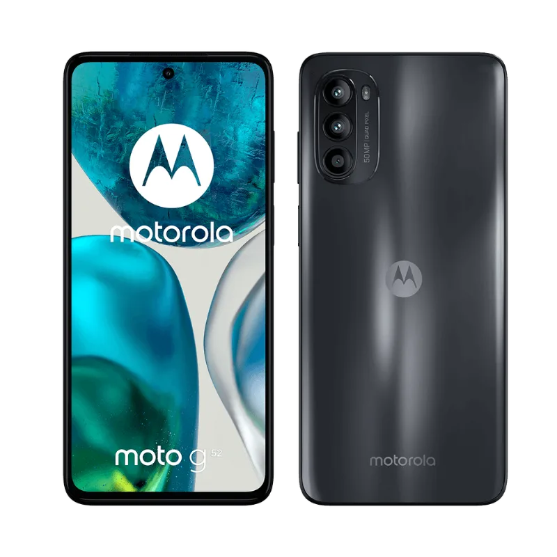 Reembalado Smartphone Motorola Moto G52 XT2221-2 Tela 6.6’’ 4GB RAM 128GB Preto