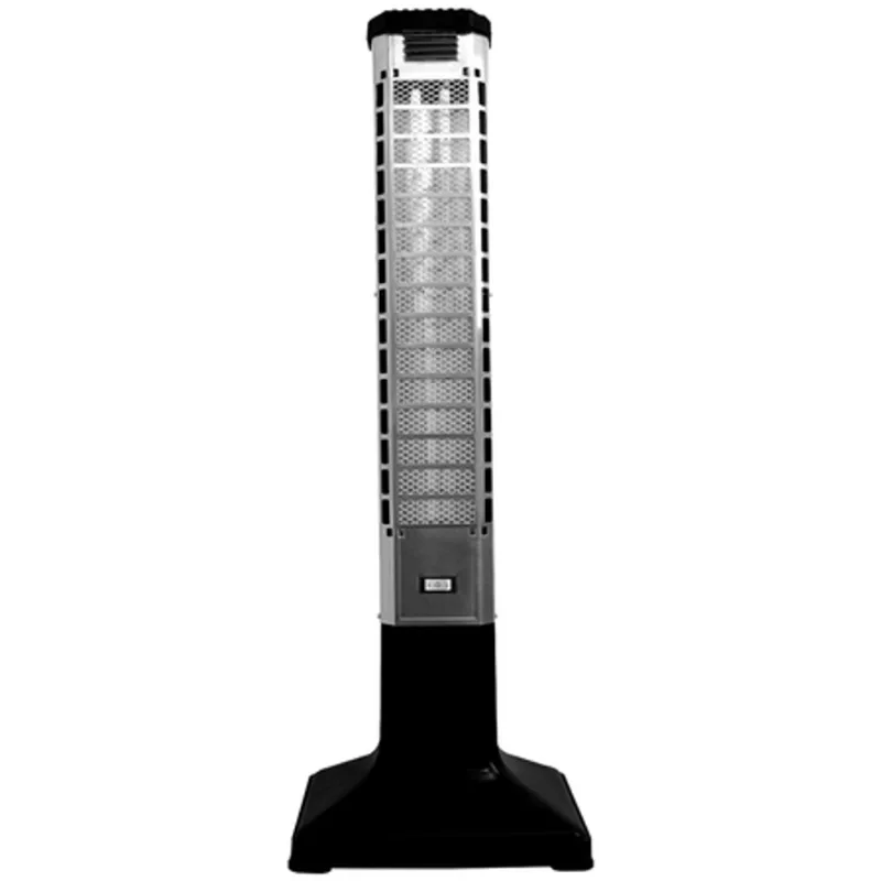 Reembalado Aquecedor Elétrico Cotherm de Ambiente Vertical Anex Quartz 1200W Preto 220V