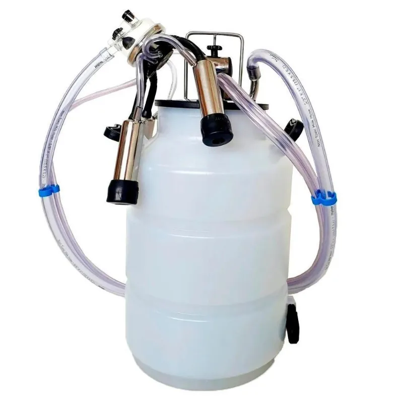Conjunto De Ordenhadeira Mecânica Completo Mais Tarro De 40l