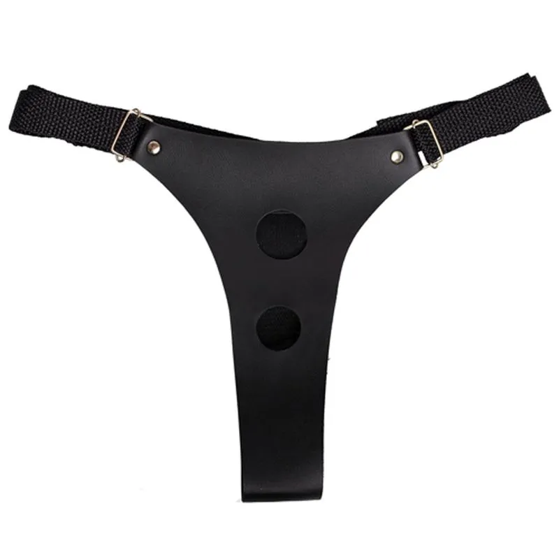 Cinto Duplo em Courvin com Regulagem 3cm Dominatrixxx