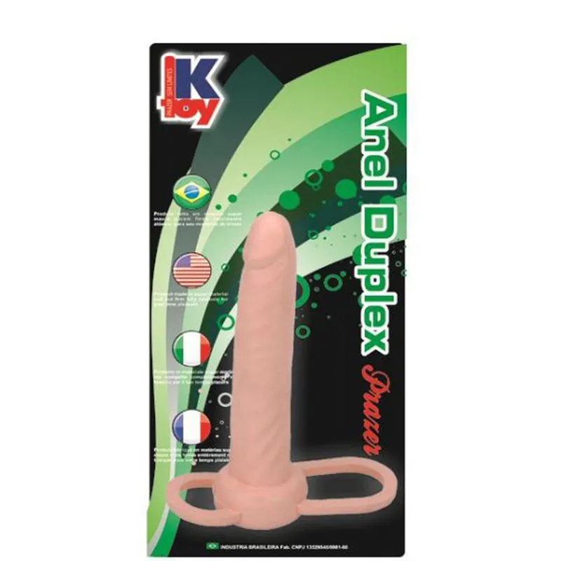 Penis Duplex 15 x 2,5 cm K Toys