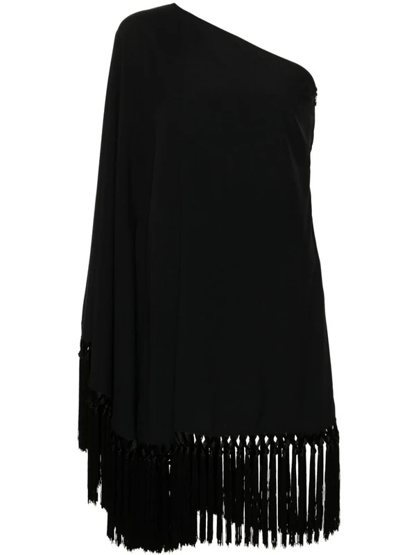 Taller Marmo Pre Piccolo Arno Fringed Short Dress 42