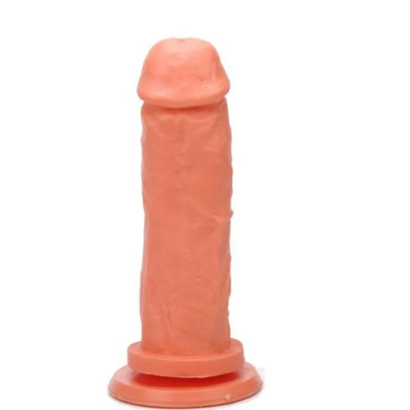 Pênis Maciça com Ventosa 18,5X4,7cm Ktoy - Miess