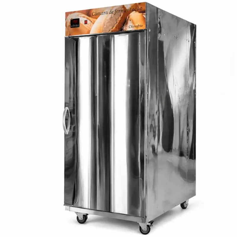 Câmara Climática 1000 Pães 40 Esteiras 58x70 Inox 220V - Chimafrio
